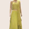 Women Palkhi | Parrot Green Lehengha Choli (L0272)