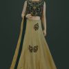 Women Palkhi | Green Color Lehengha Choli For Sangeet (D1050)