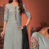 Women Palkhi | Grey Color Dress (D1337)