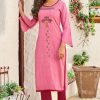 Women Palkhi | Pink Color Kurti (T0267)