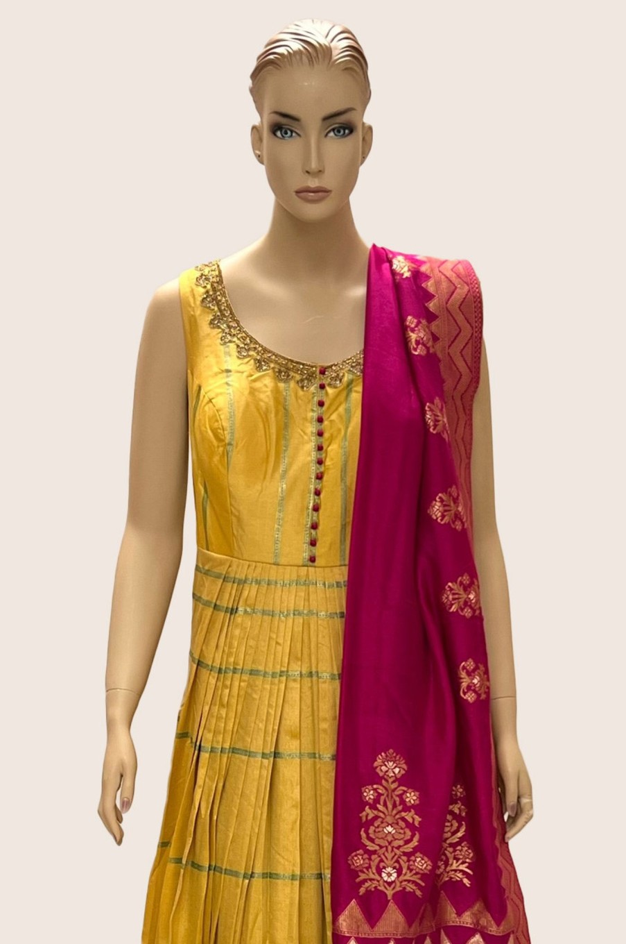 Women Palkhi | Yellow Color Dress (D1278)