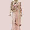 Women Palkhi | Pink Color Palazzo Style Dress (D1294)