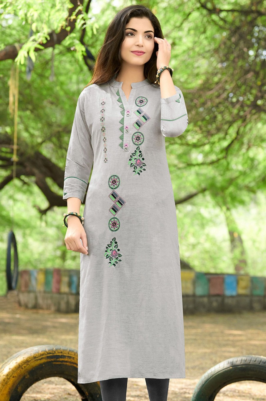 Women Palkhi | Elegant Kurti (T0285)