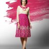 Women Palkhi | Beige And Pink Color Georgette Kurti (T0121)