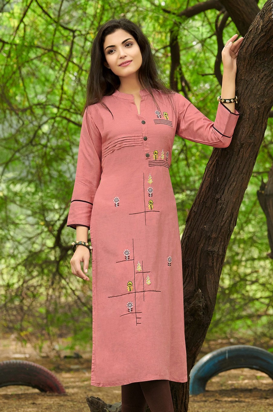 Women Palkhi | Elegant Kurti (T0286)