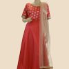 Women Palkhi | Red Color Cotton Salwar Dress (D1123)