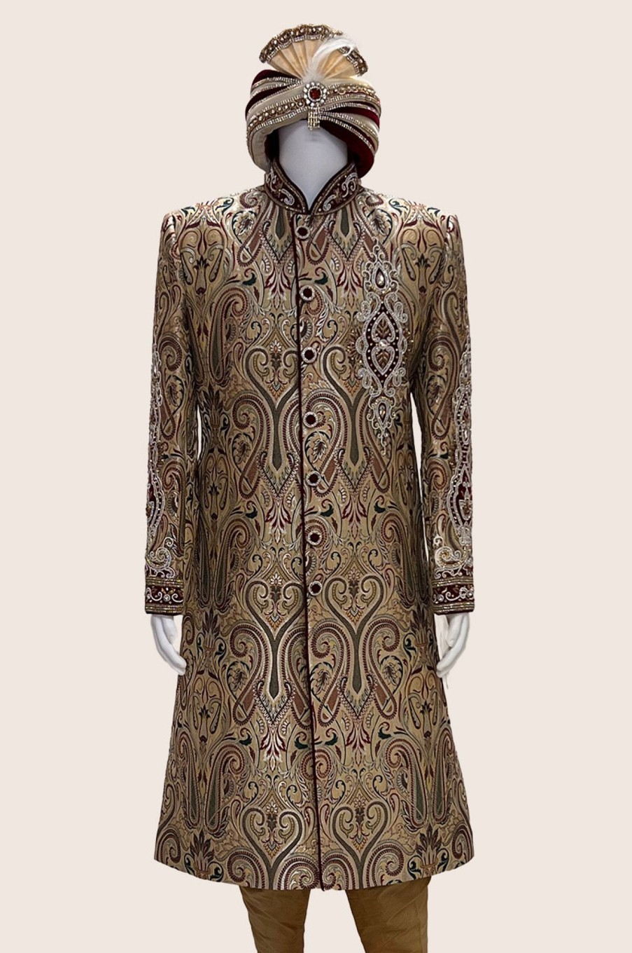 Men Palkhi | Wedding Sherwani ( M0086 )