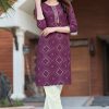 Women Palkhi | Purple Color Bandhej Print Dress (D1138)