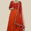 Women Palkhi | Orange And Red Color Salwar Kameez (Pd001)