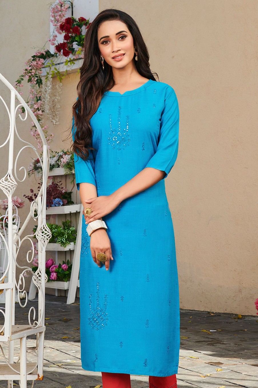 Women Palkhi | Blue Color Dress (D1329)