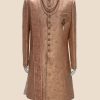 Men Palkhi | Peach Color Indo-Western Sherwani (M0539)