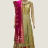 Women Palkhi | Parrot Green Color Dress (D1277)