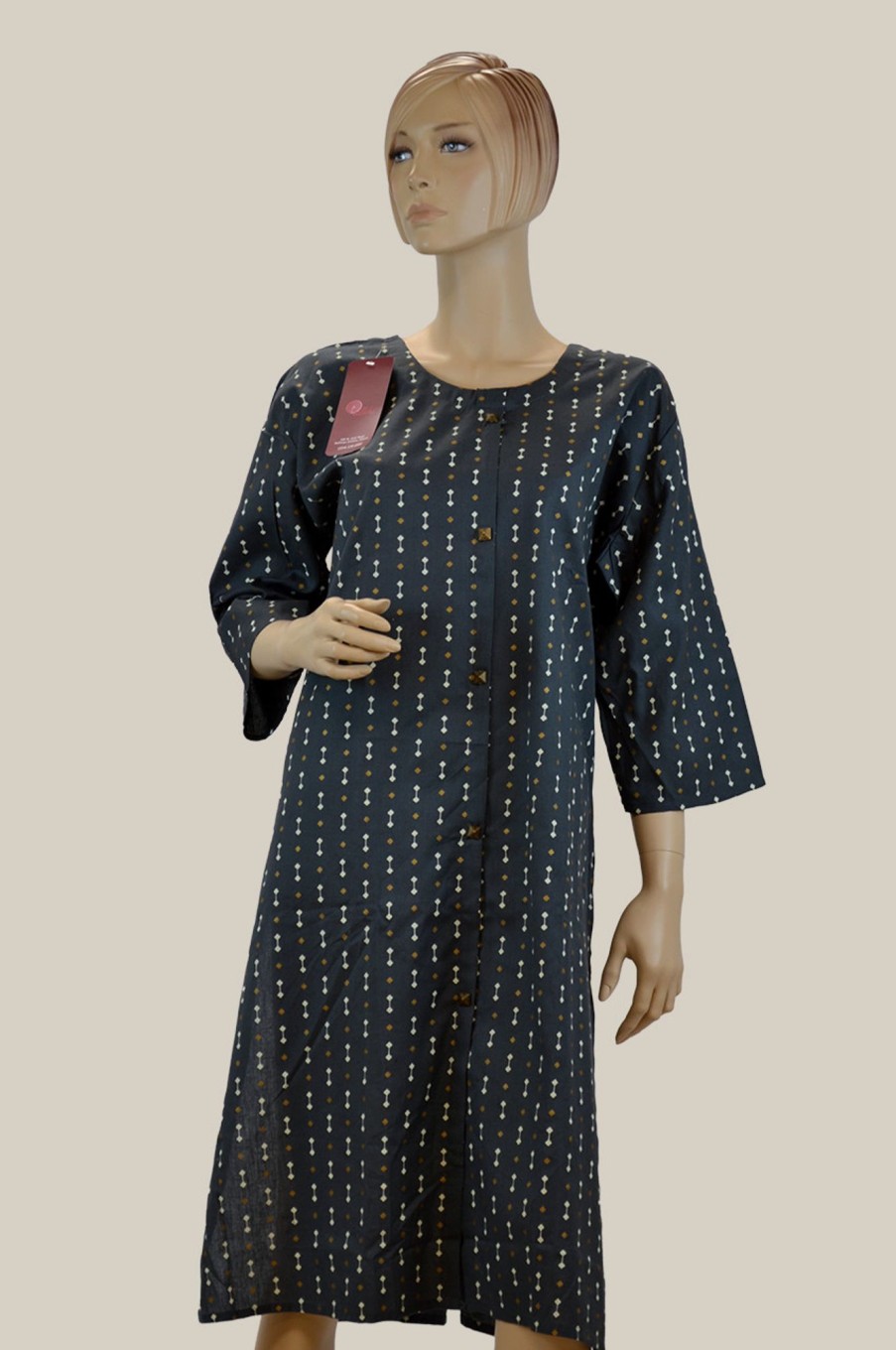 Women Palkhi | Dark Grey Color Kurti (T0201)