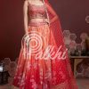 Women Palkhi | Orange Color Lehengha Choli (L0314)