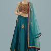 Women Palkhi | Green Color Lehenga Choli (L0180)