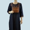 Women Palkhi | Blue Color Cotton Kurti (T0195)