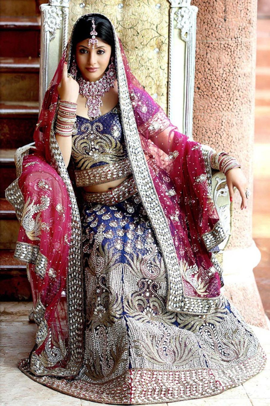 Women Palkhi | Luxurious Work Bridal Lehenga (L0024)