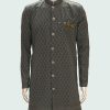 Men Palkhi | Grey Color Indo Western Jacket Suit (M0486)