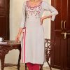 Women Palkhi | Grey Color Kurti (T0269)