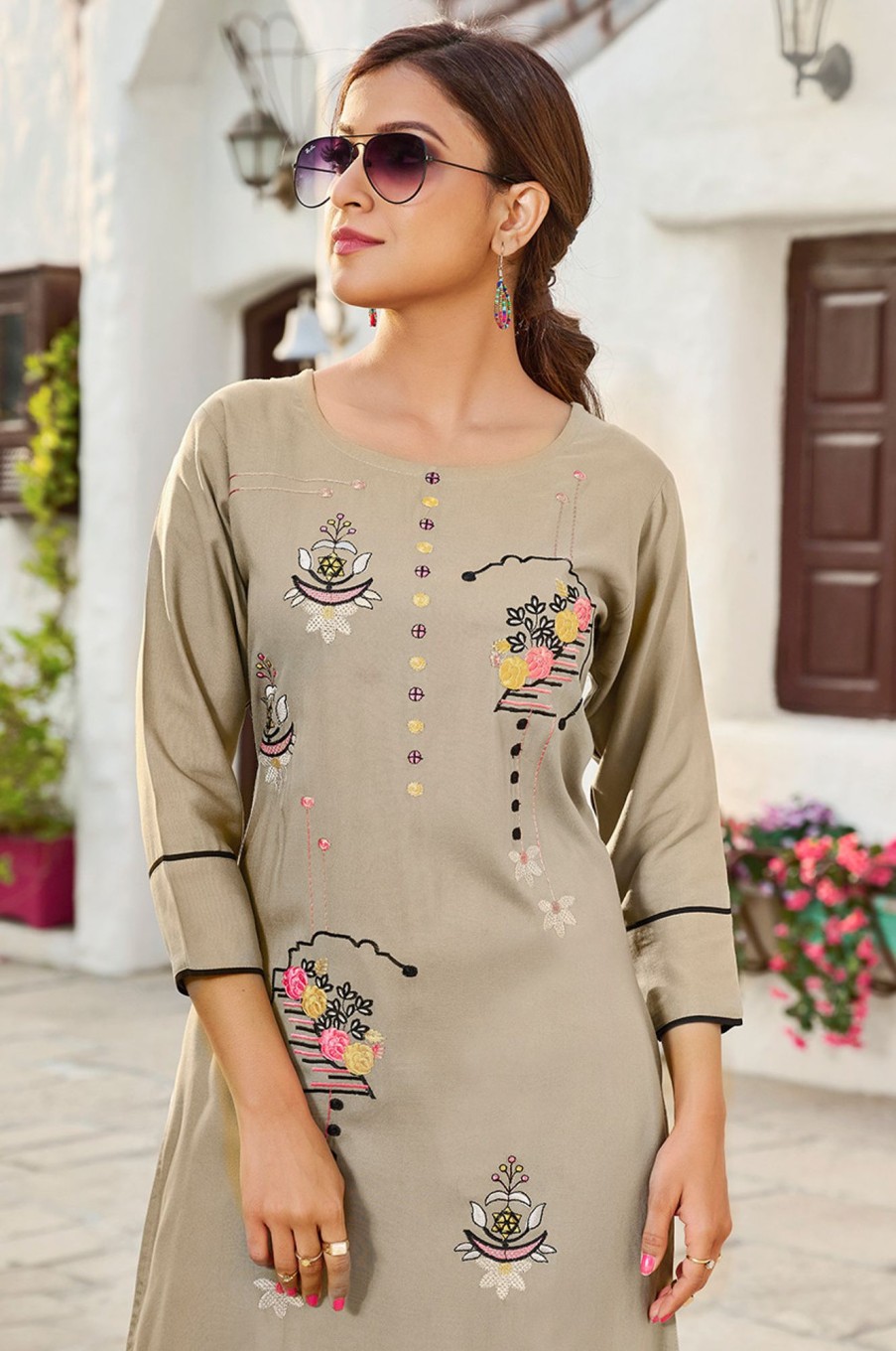 Women Palkhi | Elegant Kurti (T0275)