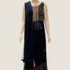 Women Palkhi | Navy Blue Color Palazzo Dress (D1288)