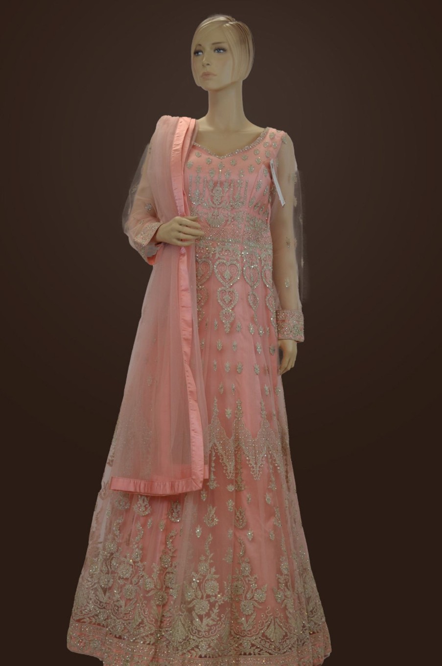 Women Palkhi | Pink Color Elegantly Crafted Indian Wedding Bridal Dress