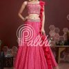 Women Palkhi | Pink Color Wedding Event Lehengha Choli (L0312)