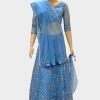 Women Palkhi | Sky Blue Color Lehengha Choli (L0267)