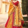 Women Palkhi | Red And Orange Lehengha Choli (L0291)