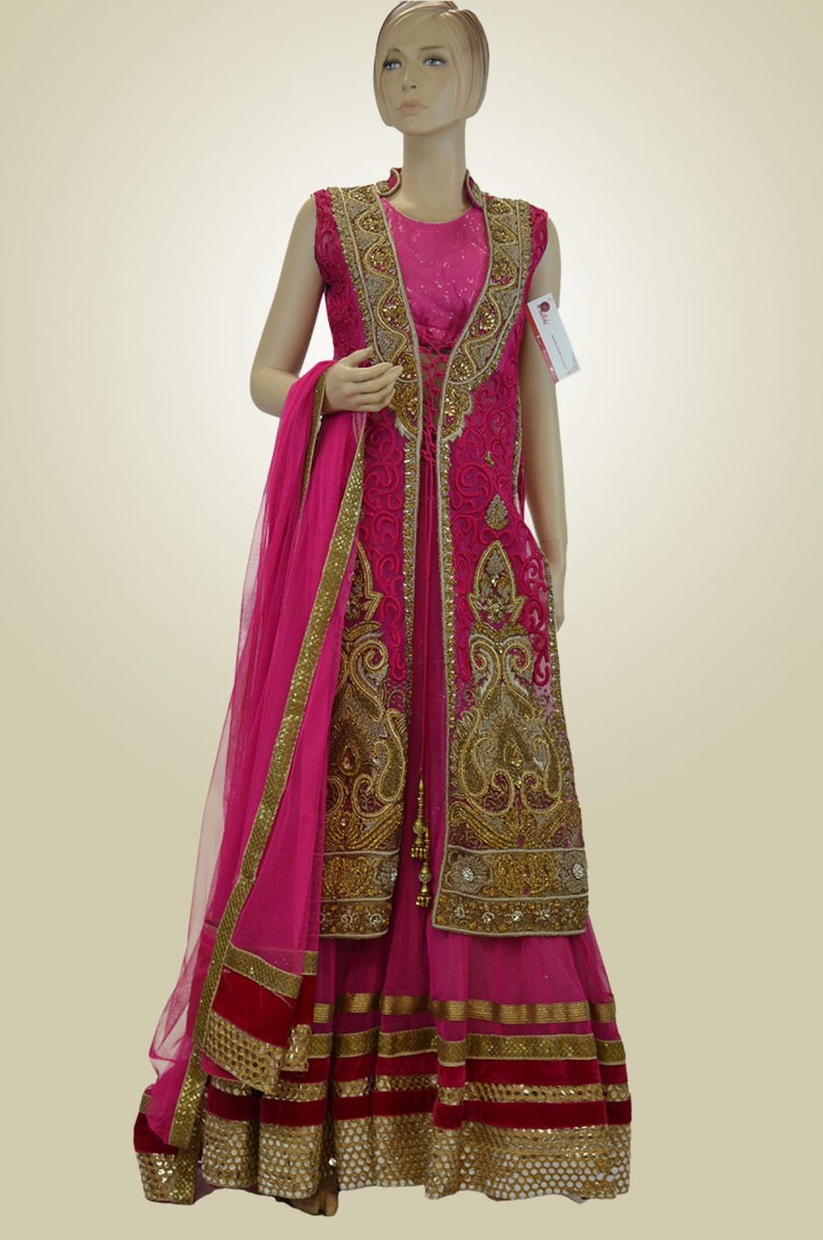 Women Palkhi | Pink Color Indian Wedding Dress (D0967)