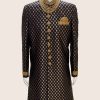 Men Palkhi | Navy Blue Sherwani (M0502)