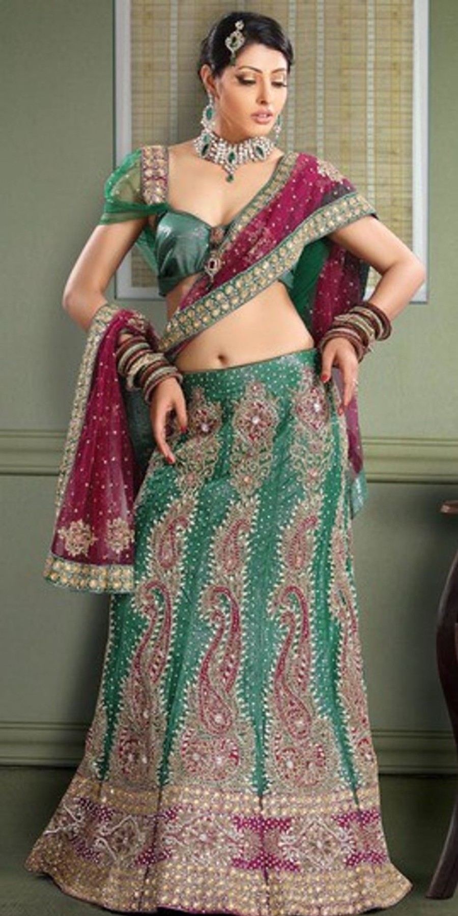 Women Palkhi | Luxurious Look Lehenga Choli (L0023)