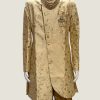 Men Palkhi | Fawn Color Indo Western Jacket Suit (M0487)