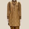 Men Palkhi | Brown Color Sherwani (M0411)